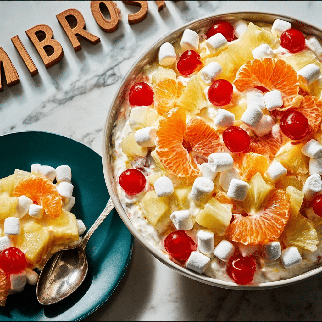Ambrosia Salad 12 Ambrosia Salad