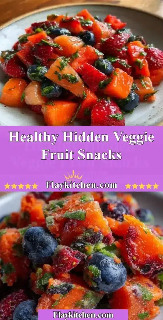 Healthy veggie fruit snacks for nutritious and tasty snacking