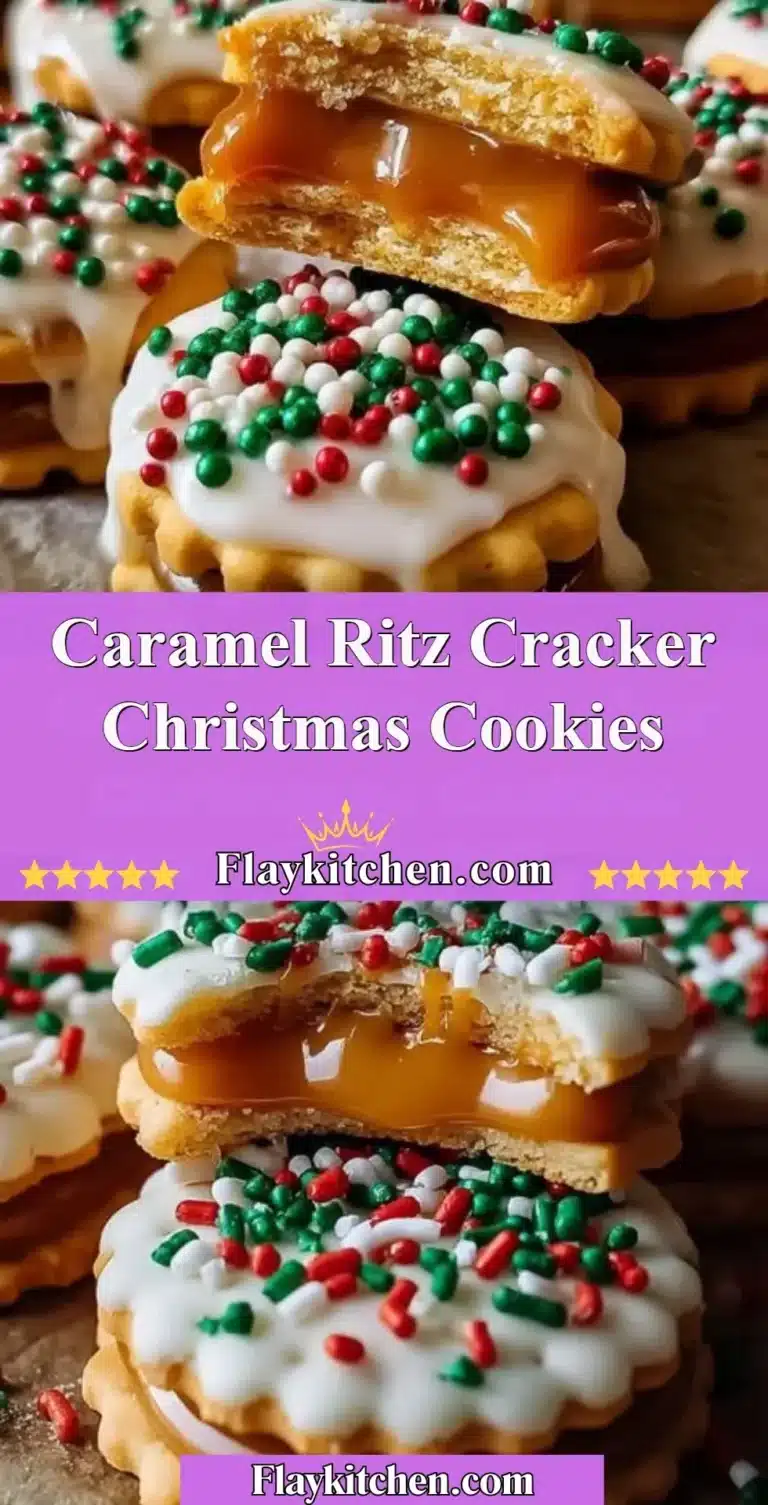 Delicious Caramel Ritz Cracker Christmas Cookies for festive celebrations