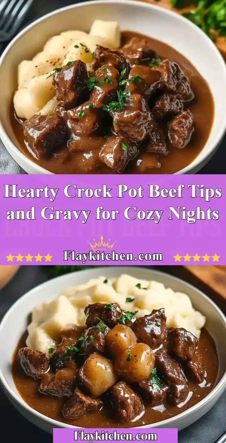 Crock pot beef tips with gravy served in a bowl for a cozy dinner.