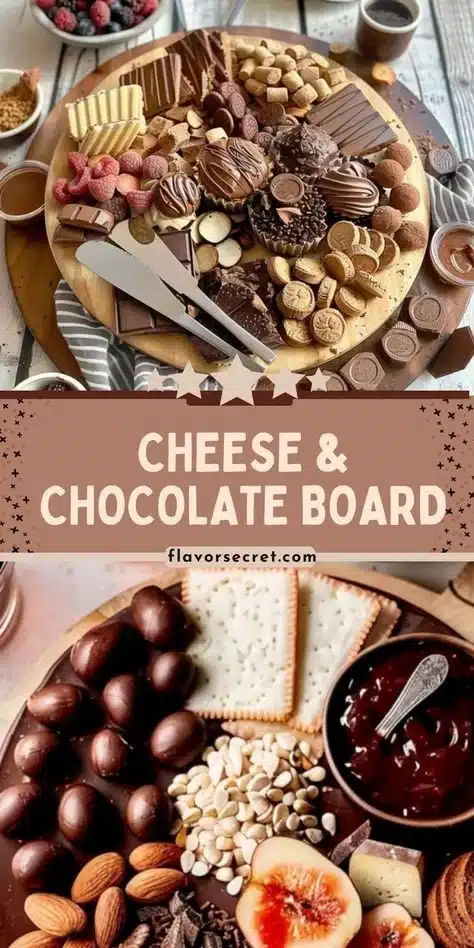 Countdown Night Cheese & Chocolate Board 2 Delicious cheese and chocolate board for Countdown Night celebration