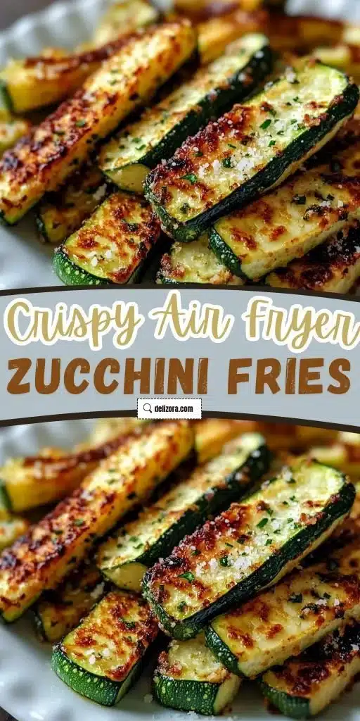 Crispy Air Fryer Zucchini for a Guilt-Free Snack Delight 6 Crispy air fryer zucchini slices served as a tasty guilt-free snack