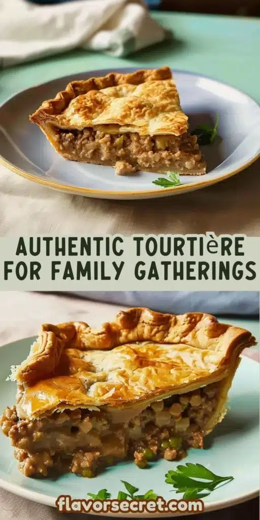 Delicious homemade meat pie with golden crust and savory filling