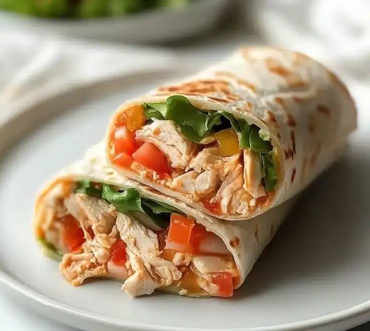 Delicious rotisserie chicken wraps for convenient weeknight meals