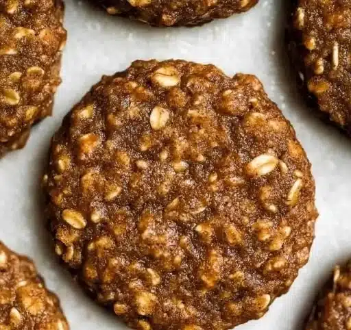 Bowl of healthy gingerbread oatmeal topped with nuts and spices