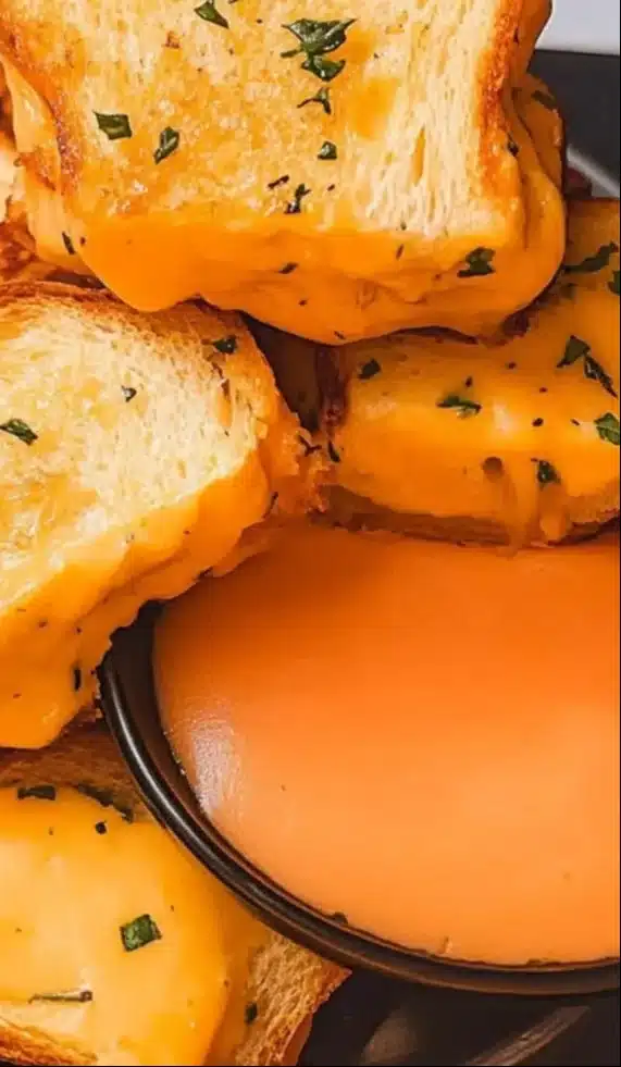 Delicious Hawaiian Roll Grilled Cheese sandwich with melted cheese and golden crust.