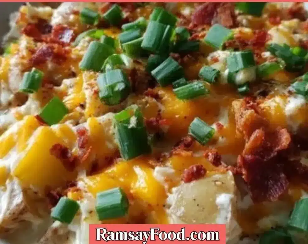 Delicious Slow Cooker Cajun Potato Soup served in a bowl